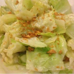 กะหล่ำปลีผัดน้ำปลา