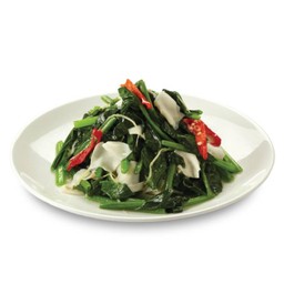 ปวยเล้งผัดฟองเต้าหู้