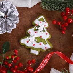 CHRIATMAS TREE COOKIE