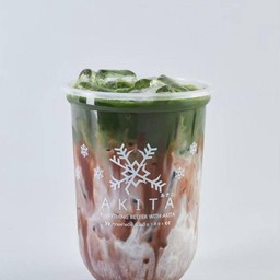 มัทฉะช็อกโก Akita cha (ไม่แยกน้ำแข็ง)