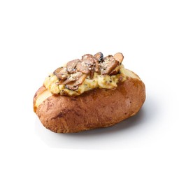 เบคโปเตโต้บัน หน้าสลัดไข่เห็ดทรัฟเฟิลและเห็ด