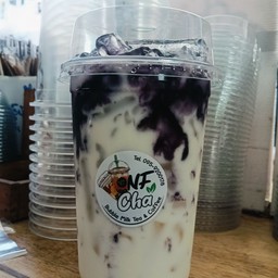 นมสดบลูเบอรี่