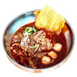 ขายดี ‼️ก๋วยเตี๋ยวหมูน้ำตกต้มยำ 🔥🌶
