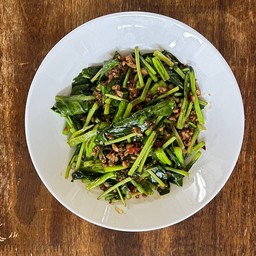 คะน้าหมูสับ ถุงละ