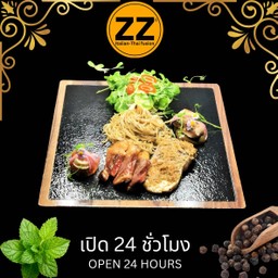 1500 วากิวสะโพก+ปลากระพงอบสปาเก็ตตี้ทรัฟเฟิล