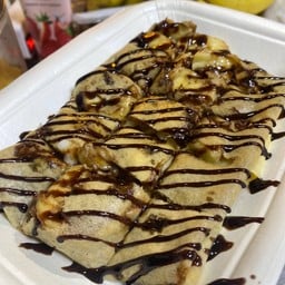 โรตีเครป ช็อกกล้วยไข่