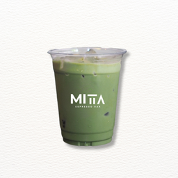 matcha uji latte - อูจิลาเต้เย็น