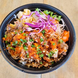 ข้าวหน้าหมูย่างซอสเทริยากิ