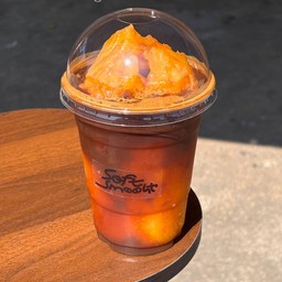 Orange coffee smoothie 🍊