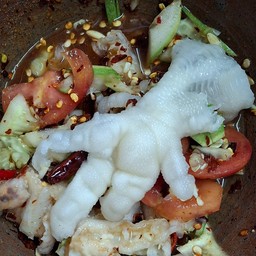 ตำแตงตีนไก่