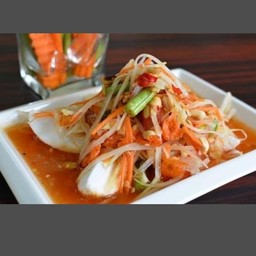 ตำไทยไข่เค็ม