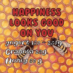 Yogurt - happiness looks good on u