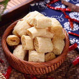 ฟองเต้าหู้ม้วนอบแห้ง