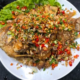 ทับทิมผัดพริกเกลือ