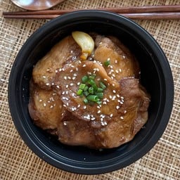 กับข้าว สันคอหมูย่าง