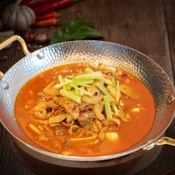 锅仔牛杂 ผัดเผ็ดเครื่องในวัว
