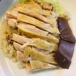 ข้าวมันไก่ทอด