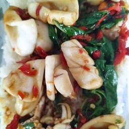 Squid With Basil