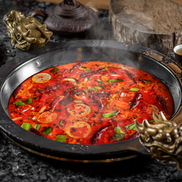 น้ำซุปต้มยำหม่าล่า (เนื้อ)