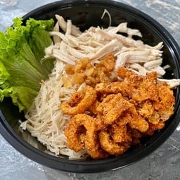 หมี่คลุกไก่ฉีก