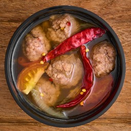 ต้มแซ่บเนื้อบด