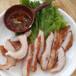คอหมูทอด