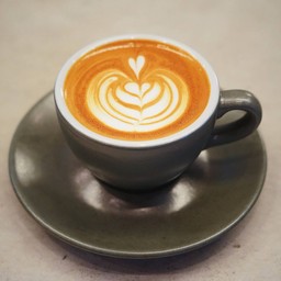 คาปูชิโน่ร้อน