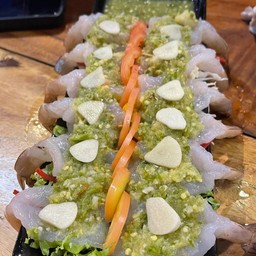 กุ้งแช่น้ำปลา