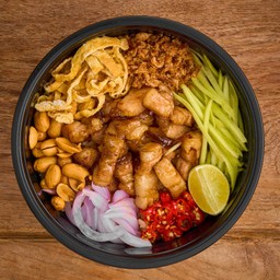 ข้าวคลุกกะปิ หมูสามชั้นหวาน