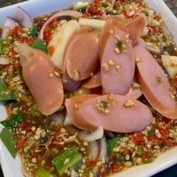 ยำไส้กรอกชีส Size S