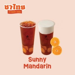 ชาไทย Fresh Sunny Mandarin Size L ( เริ่มต้น 75 Kcal )