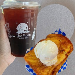 [เซตสุดฮิต] อเมริกาโน่เย็น + ปังปิ้งเดอะมูน