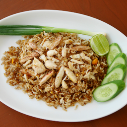 ข้าวผัด 3 ปู คั่วซีอิ๊ว 