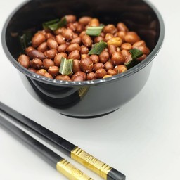 ถัวลิสงทอด