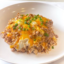 ข้่าวไข่เยิ้มหมูสับ