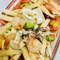 ตำทะเลยอดมะพร้าว