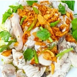 ปลากระพง ลวกจิ้ม