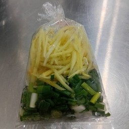 เพิ่มขิง+ต้นหอม