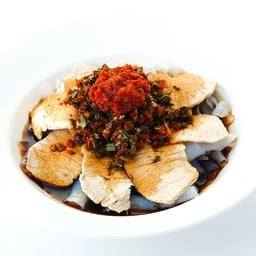 ยำก๋วยเตี๋ยวเซี่ยงไฮ้ หมู หรือ กุ้ง (แบบจีน)