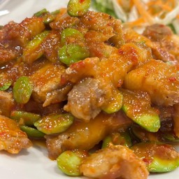 สตอผัดหมูสามชั้น