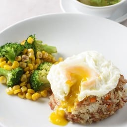 ข้าวผัดเนื้อสูตรน้องแชมป์