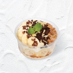 Banoffee Greek Yogurt Parfait