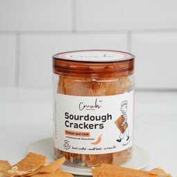 Sourdough Cracker Cheese and Chilli