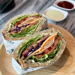 Vegan Soy Chicken Sandwich