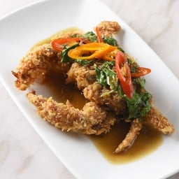 ปูนิ่มผัดกะเพรา