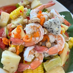 ตำผลไม้กุ้ง