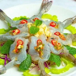 กุ้งแช่น้ำปลา