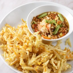 ส้มตำทอด