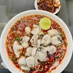 ยำหอยนางรม ปลาร้าแซ่บๆนัวๆจ้า