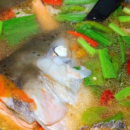Salmon Head Tom Yum